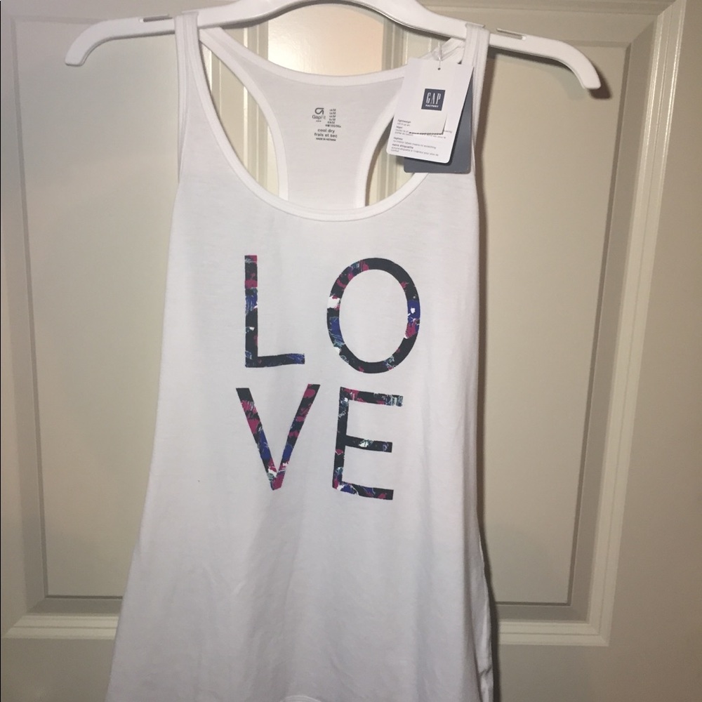 NWT Love tank top from Gap